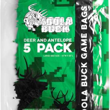 5-Pack Large Game Bags for Deer and Antelope